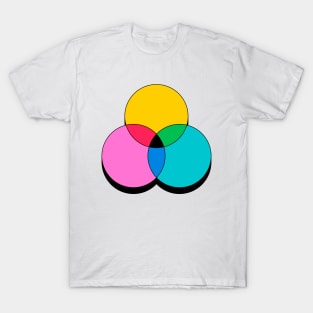 CMYK Colors T-Shirt